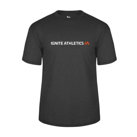 IGNITE - Tri-Blend Short Sleeve Tee - Black