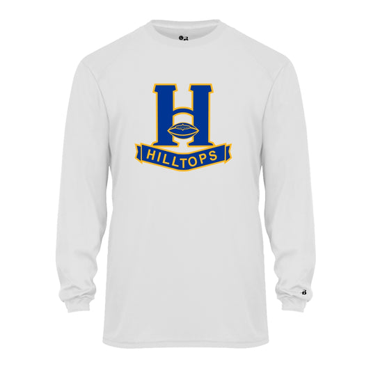 HT24 - Long Sleeve Tech Tee - White