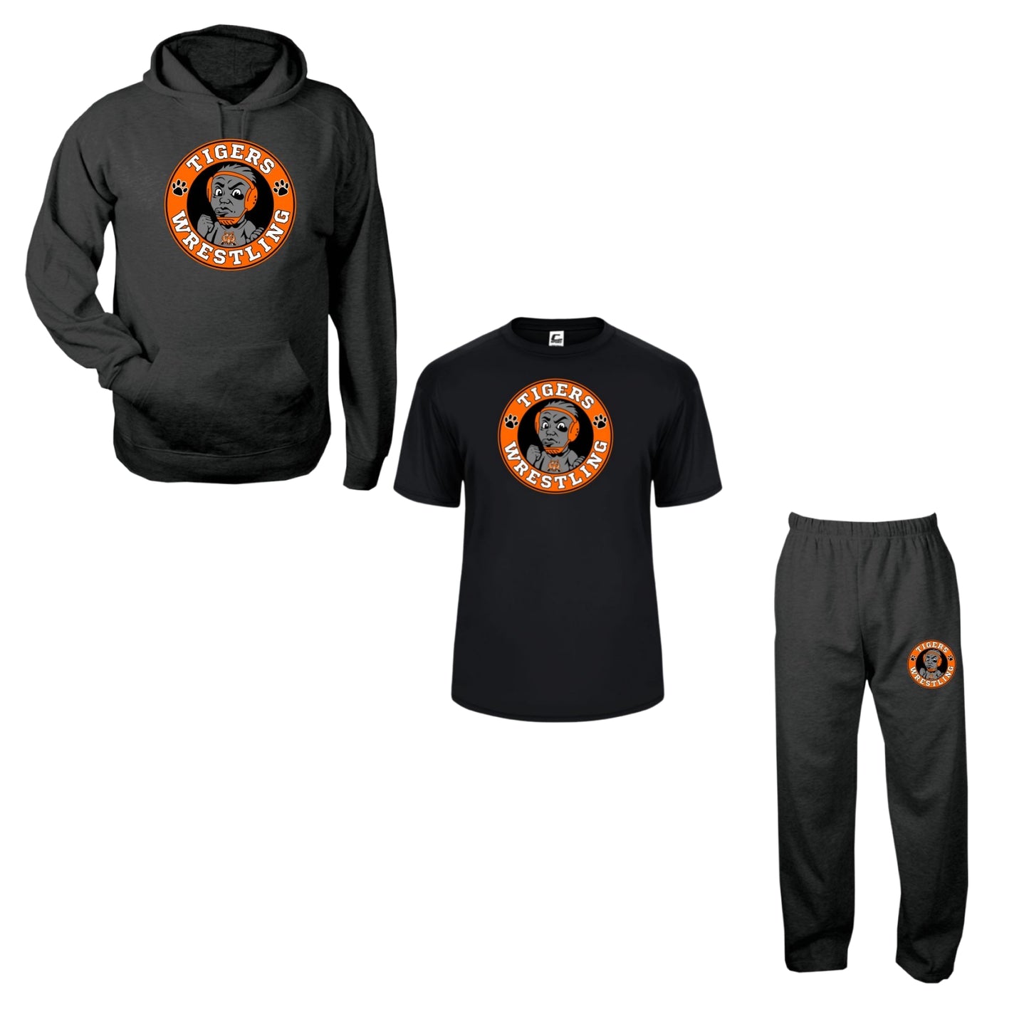 TDW25 - C2 Wrestling 3pc Hoodie Package