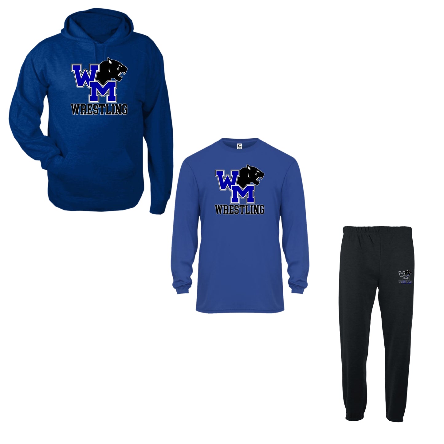 WMW25 - C2 Wrestling 3pc Hoodie Package