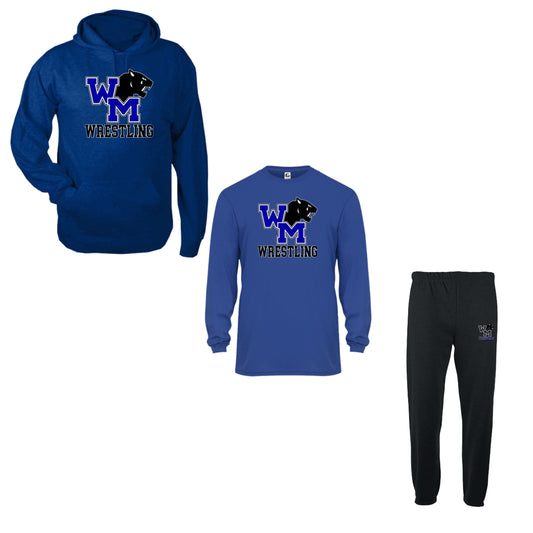 WMW25 - C2 Wrestling 3pc Hoodie Package