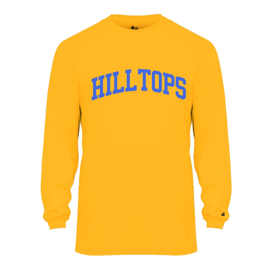 HT24 - Long Sleeve Tech Tee - Gold