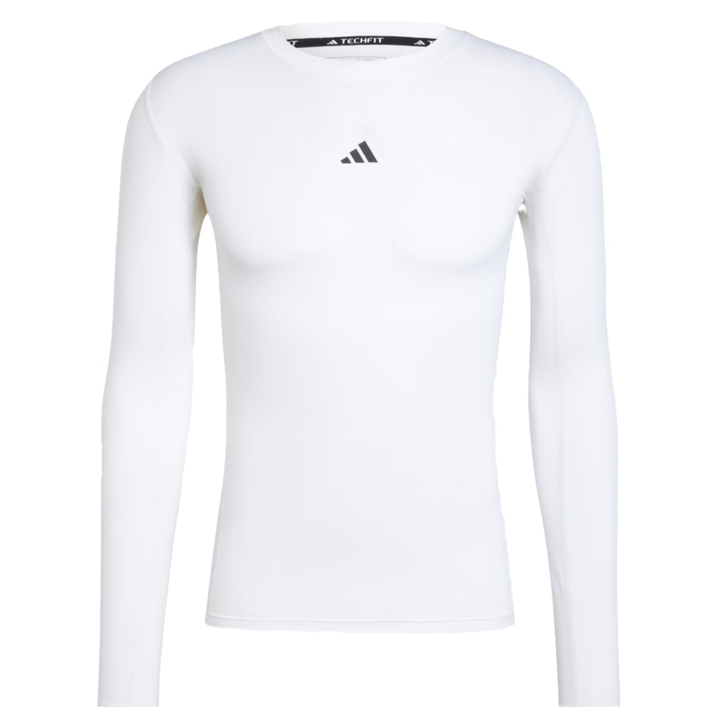 Adidas Techfit Compression Training Long Sleeve Tee - White