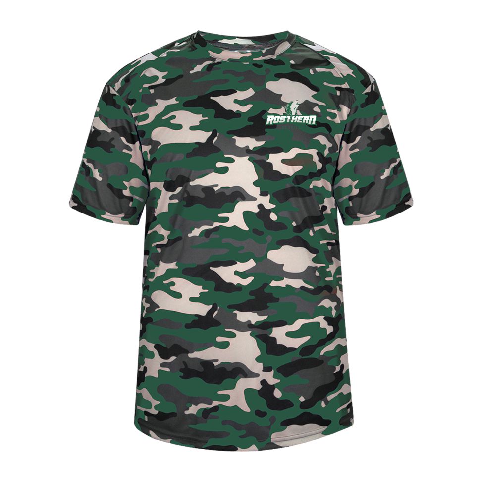 ROS24 - Digital Tech Tee Forest Camo