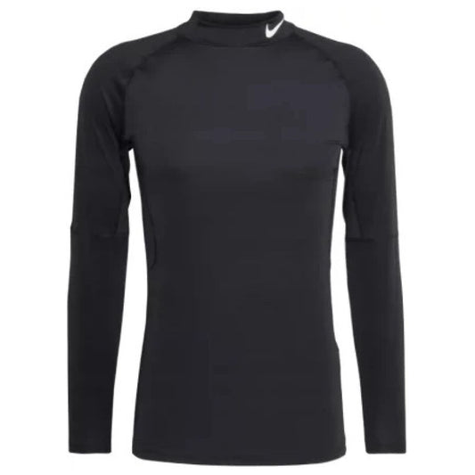 Nike Pro Men's Dri-FIT Fitness Mock-Neck Long-Sleeve Top - Black