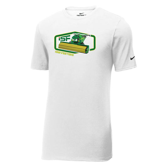 ISF24 - NIKE Dri-FIT COTTON/POLY TEE - White2