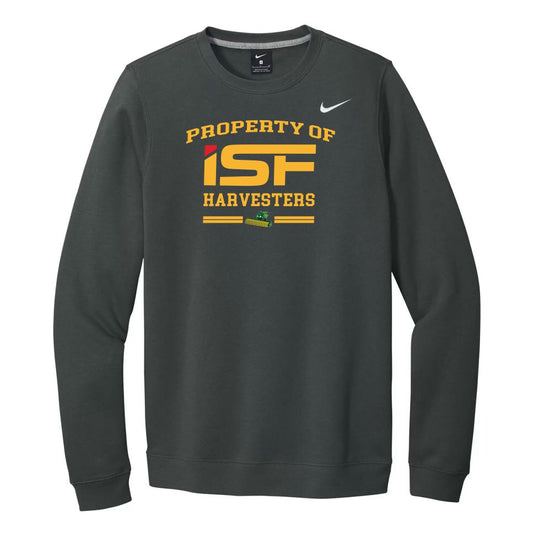 ISF24 - NIKE Club Fleece Crew - Antracite