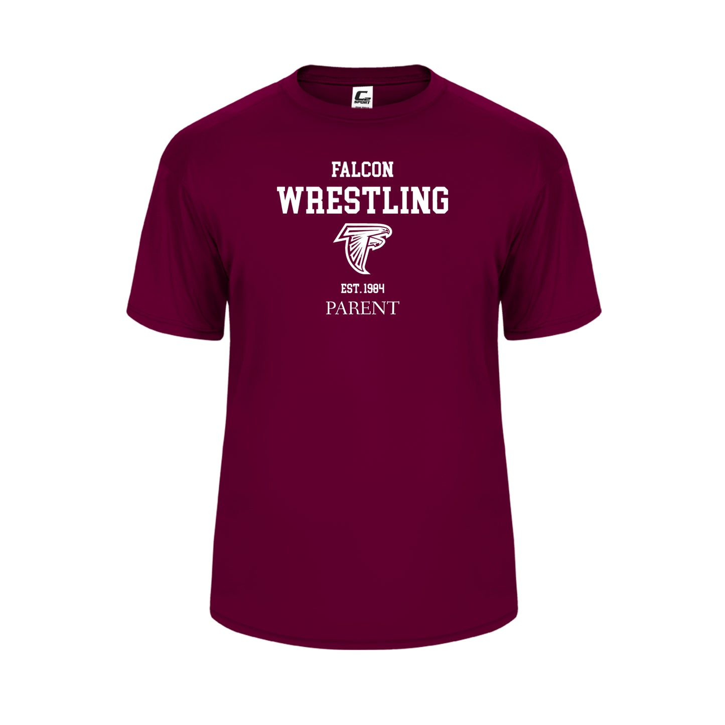 MGW25 - PARENT - C2 Tech Short Sleeve Tee - Maroon