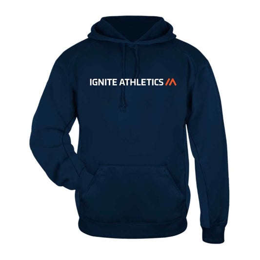 IGNITE - Performance Fleece Hoodie - Navy