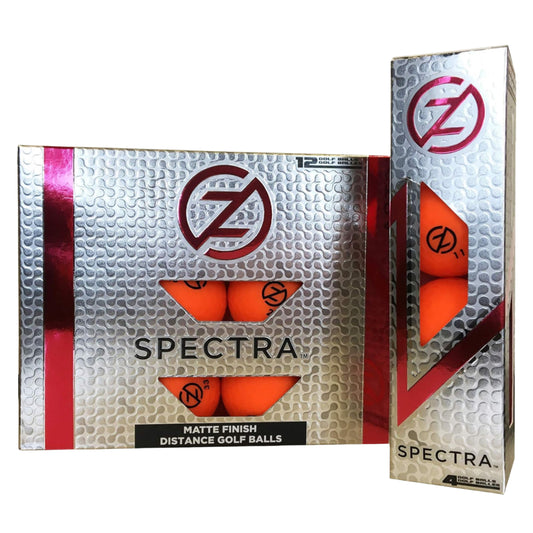 ZeroFriction Spectra Golf Balls Matte Finish