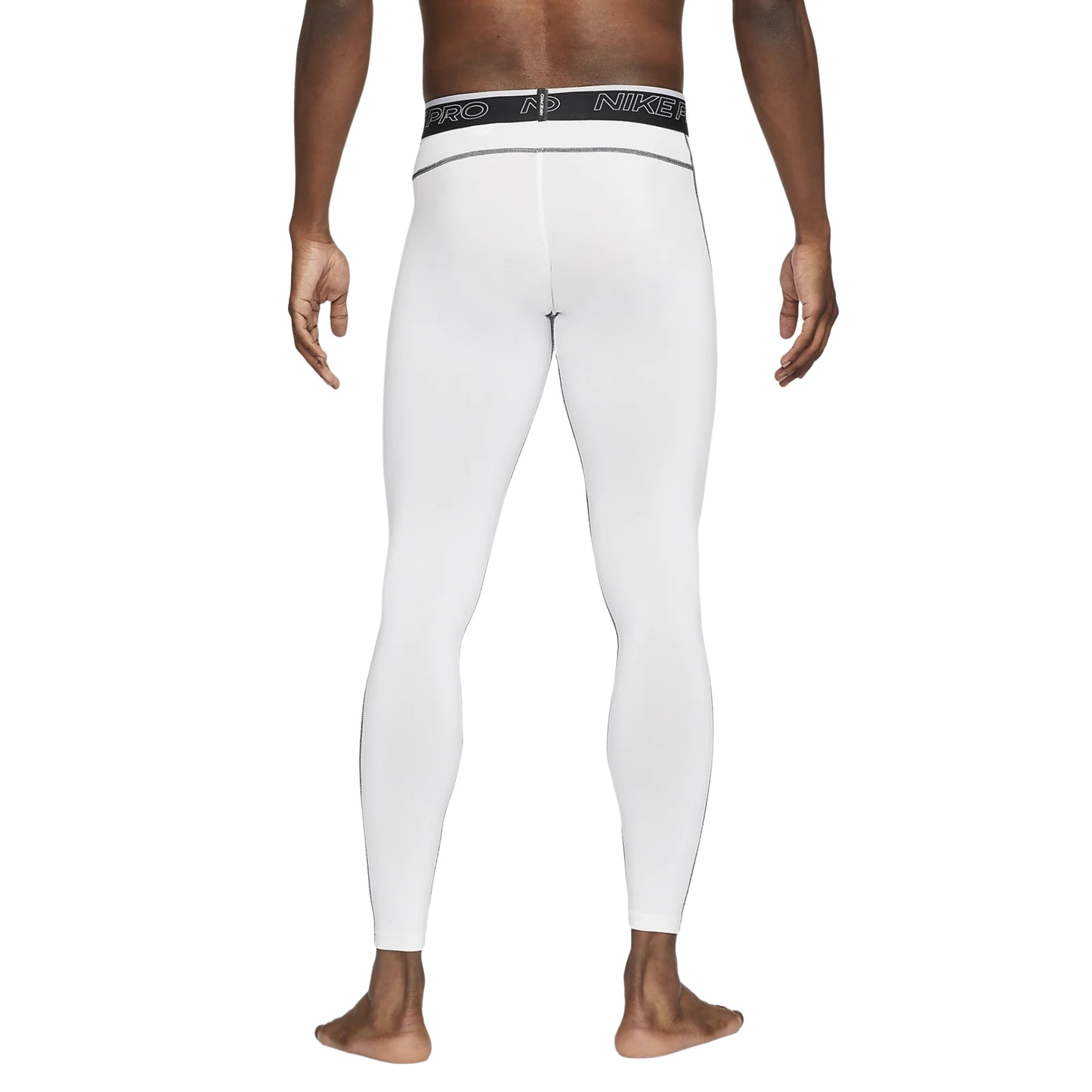 NIKE Pro Dri-Fit Men’s Full Length Tights White