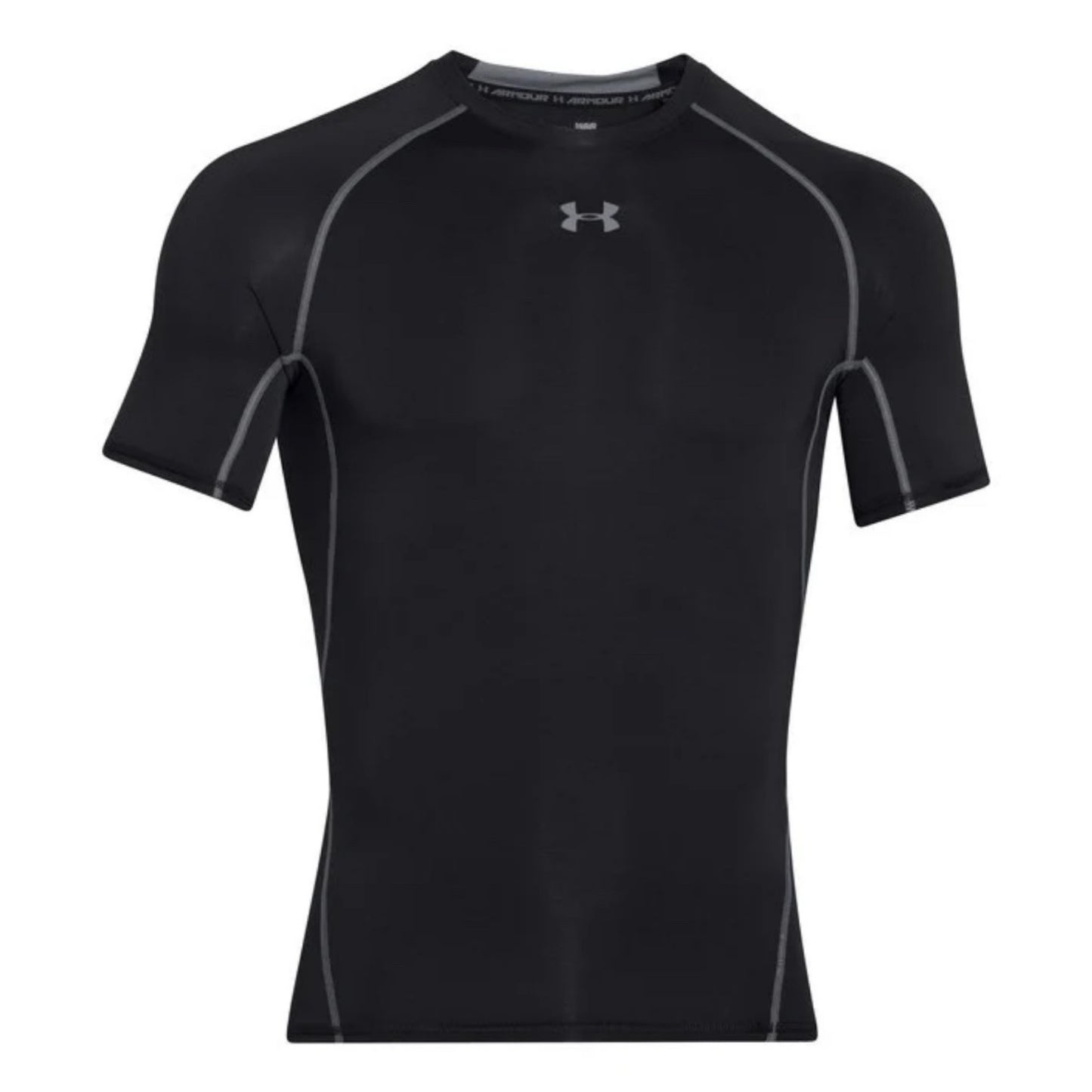 UA Heatgear Compression Short Sleeve Black