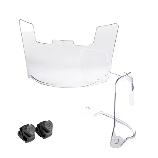 SLEEFS Clear Football Eye Sheild Visor