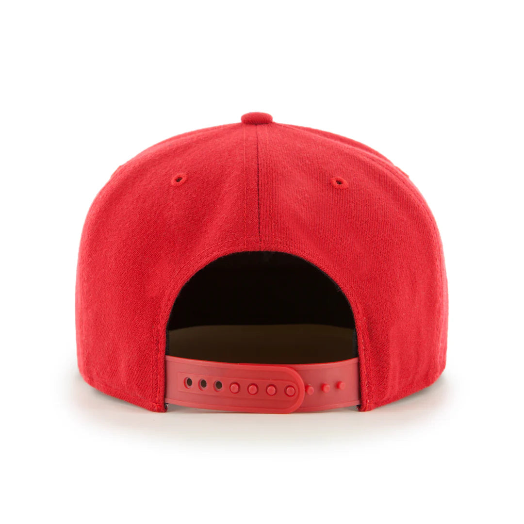 RFB24 - 47Brand Classic Captain Cap - Red