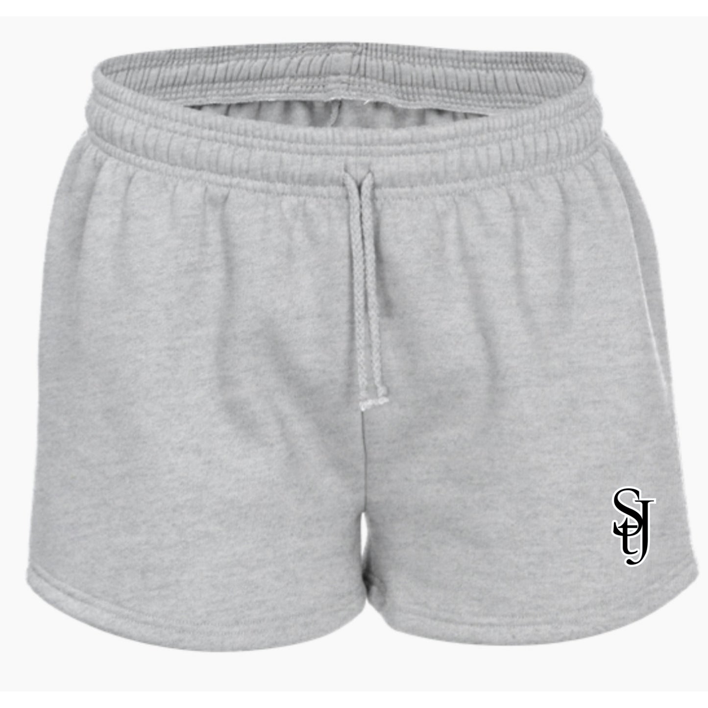 STJ24 - Ladies Athletic Fleece Shorts Grey