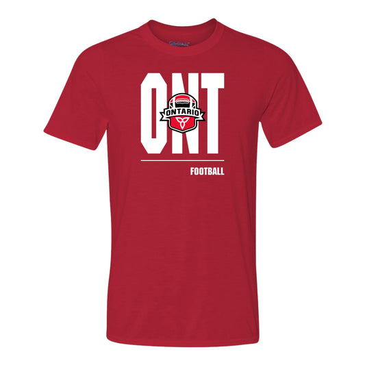 CCUPU18 - ONT Short Sleeve Tee - Red