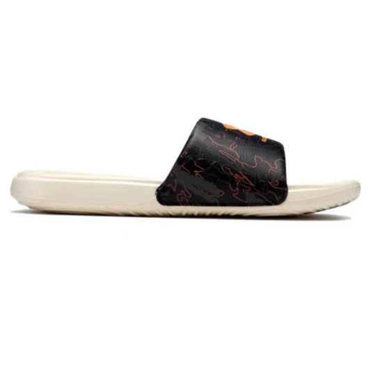 Under Armour Mens Ansa Graphic Slides - Black Stone