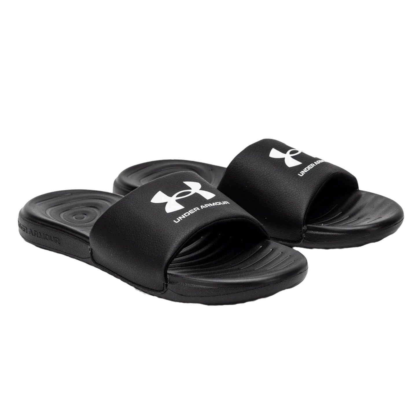 Under Armour Mens Ansa Fixed Slides - Black