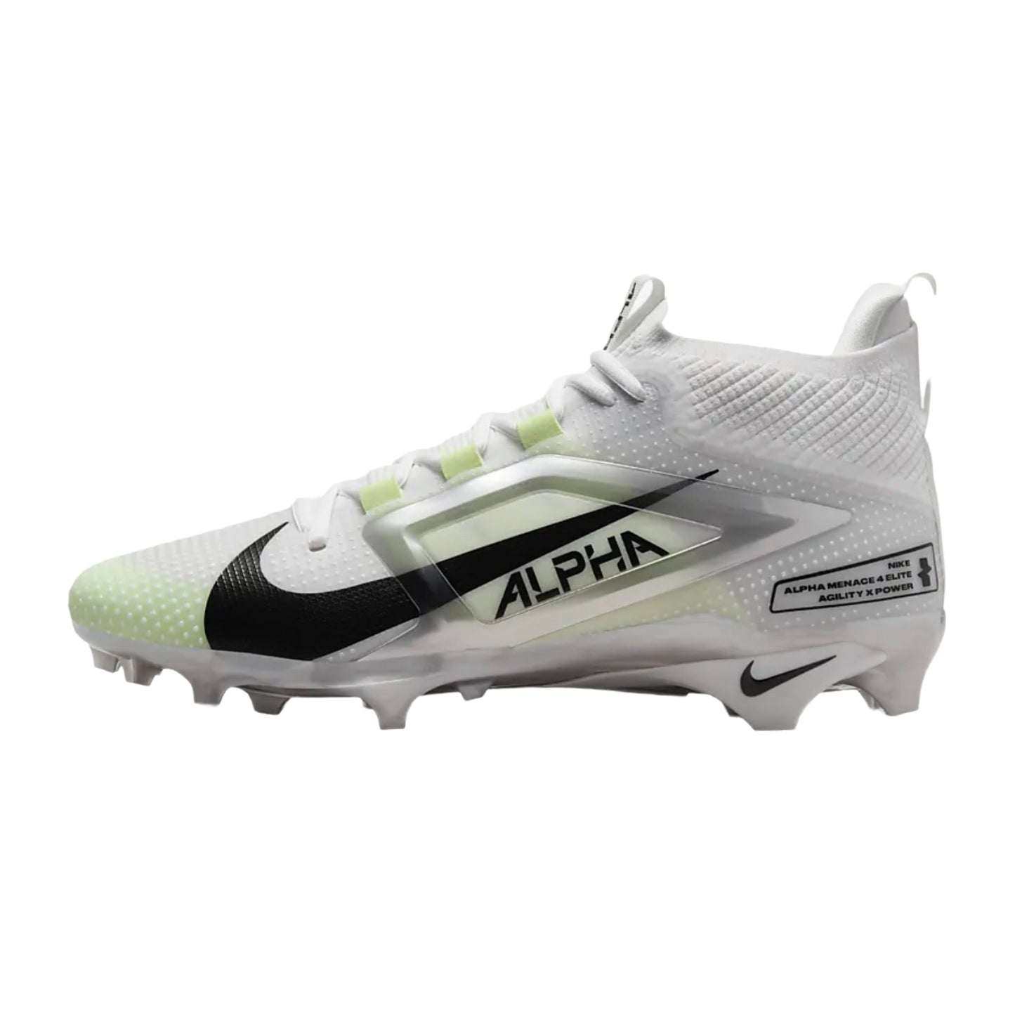 ISF24 - PREORDER - Nike Alpha Menace 4 Elite - White/Metallic Silver/Photon Dust/Black