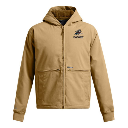 TH24 - Under Armour Men's Icon Fleece Jacket - Camel