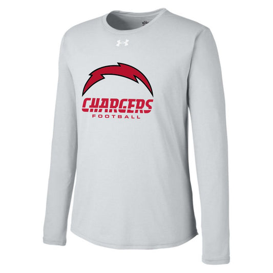 CFB24 - Under Armour Team Tech Long Sleeve Tee - Grey