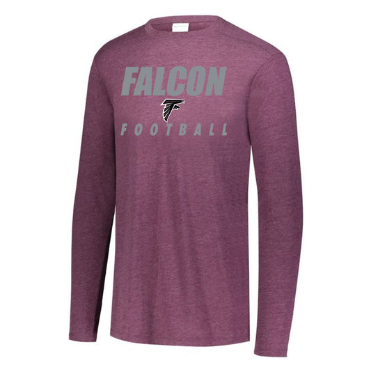 FFB24 - Triblend Long Sleeve Tee - Maroon