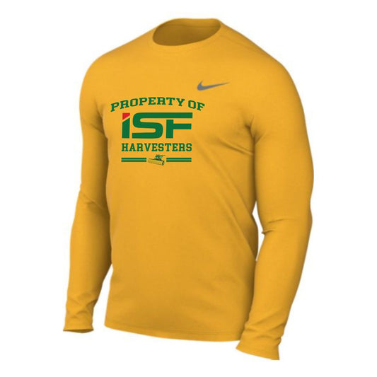 ISF24 - NIKE TEAM LEGEND LONG SLEEVE LS Tee - Sundown