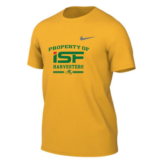 ISF24 - NIKE Dri-FIT COTTON/POLY TEE - Sundown