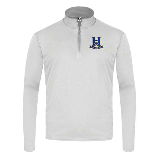 HT24 - Long Sleeve Tech 1/4 Zip - White